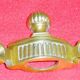 45 Triangular fixing tips for stair mat bar. Bronze, 19th