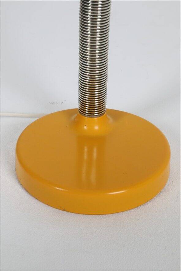 Temde / Eva Renée Nele "Type 32" / "Cobra" desk lamp / table lamp / Space Age / Mid Century Modern Design / orange / 1960s / 1970s