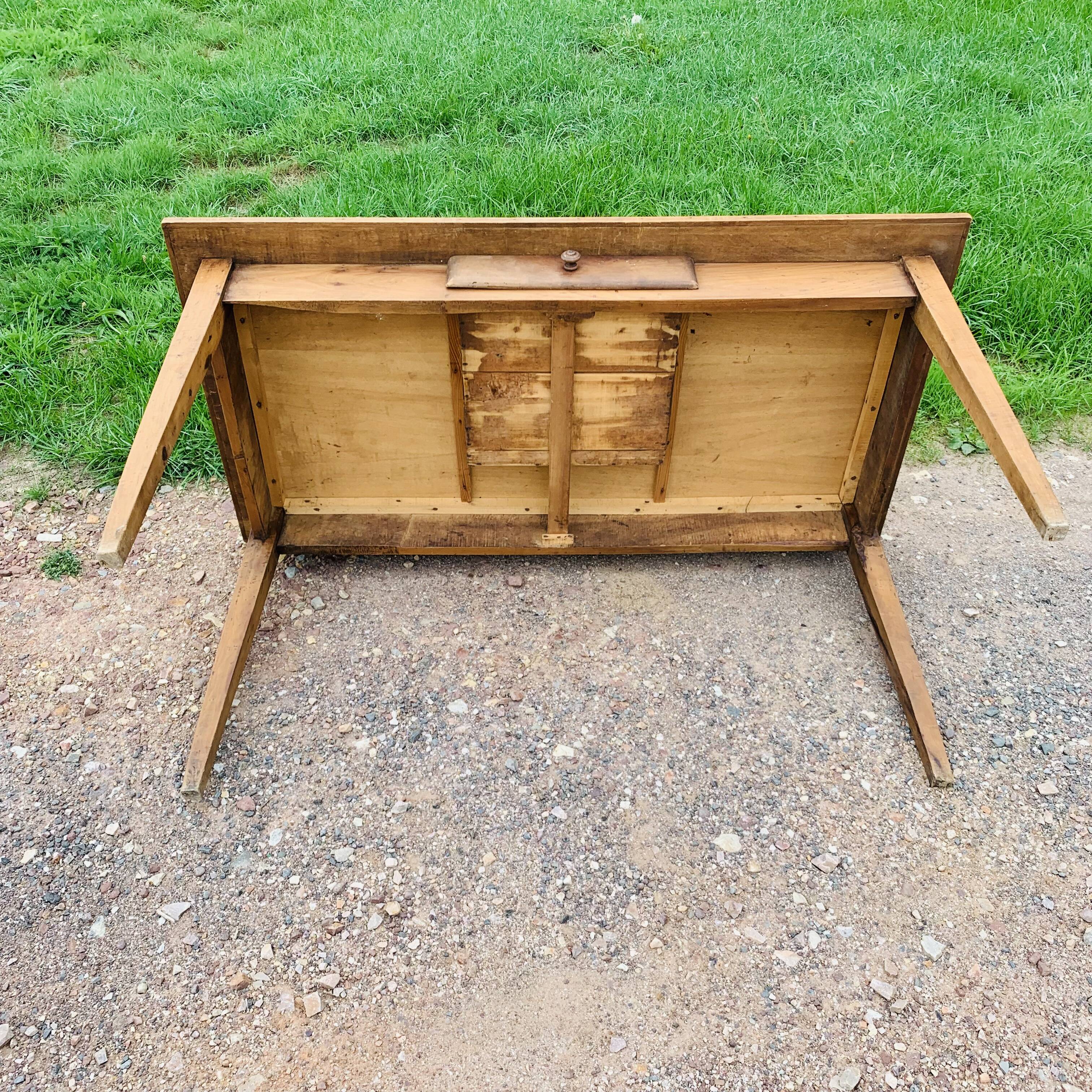 Farmhouse table - 1m38 long