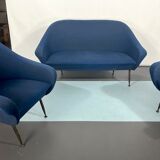 Canapé et fauteuils des années 50