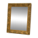 19th-century mirror in wood and stucco with floral decoration.