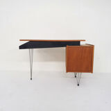 Teak hairpin desk by Tijsseling, The Netherlands 1960's