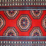 Tapis Vintage Indo-Mahal, Années 1970, Élégance et Artisanat