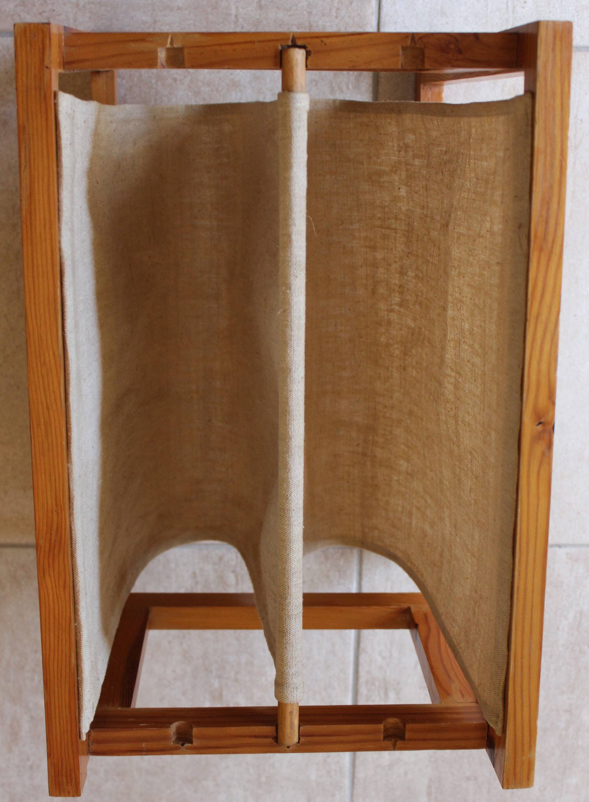 Vintage Scandinavian magazine rack