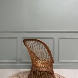 Rattan armchair for children