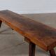 Restaurierte Schlachtebank Sitzbank coffeetable Blumenbank