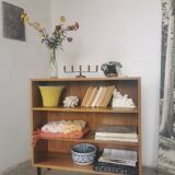Vintage shelving walnut veneer