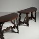 Italian demi-lune tables (2)