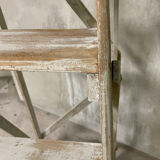 Large white stepladder