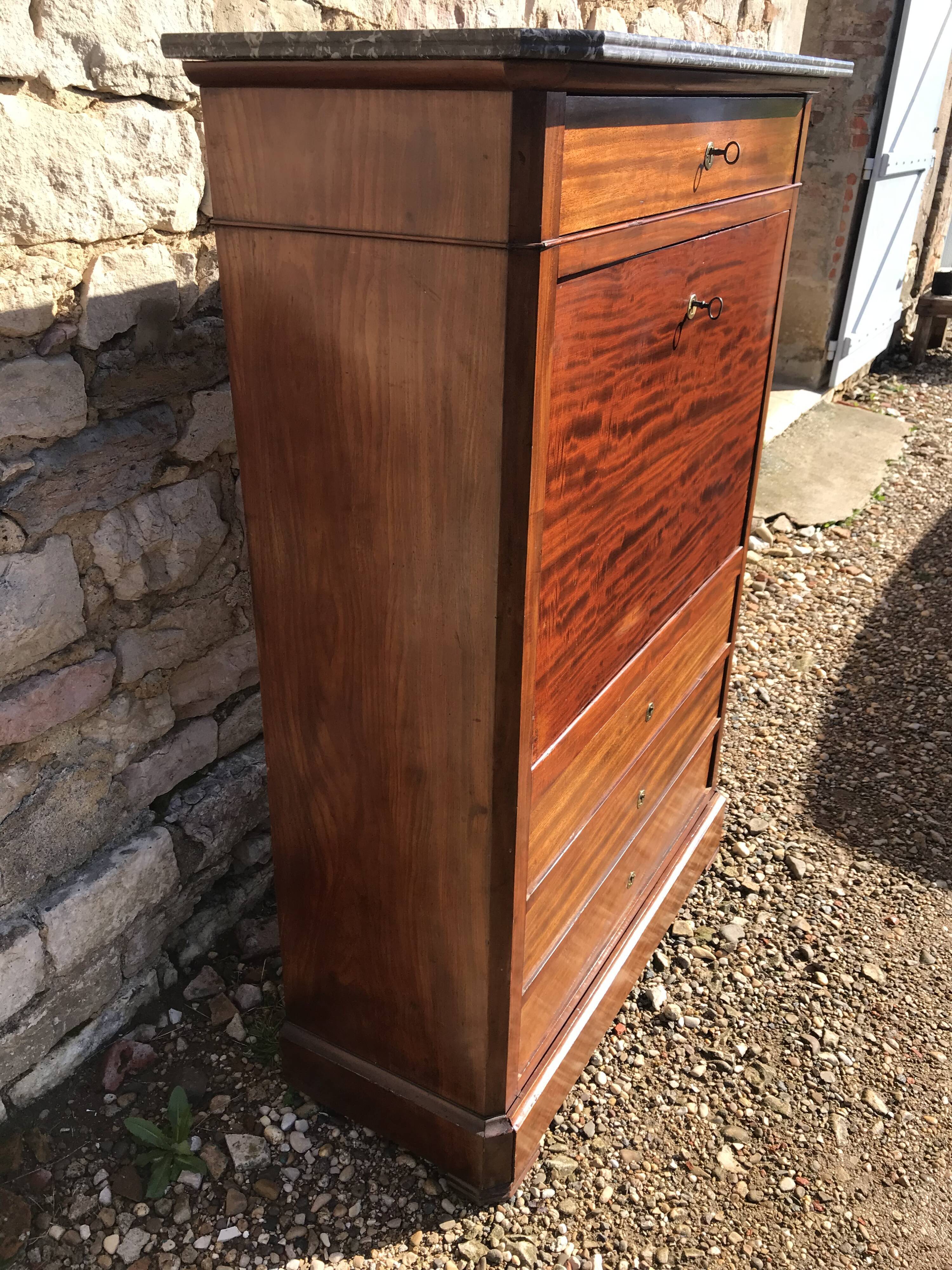 Writing desk Louis Philippe 19th