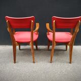Paire de fauteuils scandinaves