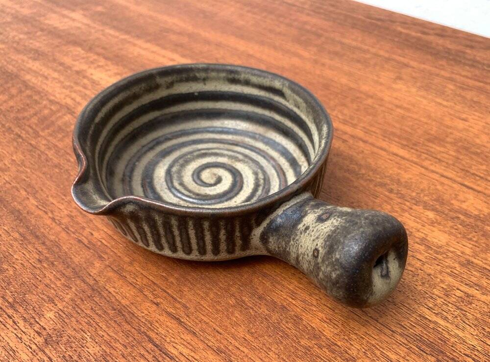 Vintage British Brutalist Ceramic Bowl by Tremar UK