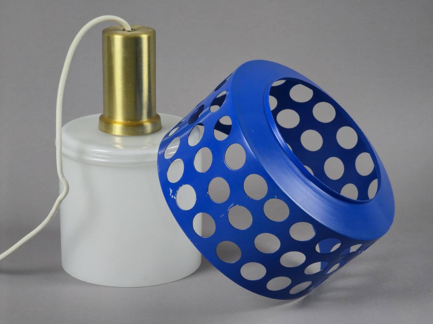 1970s finnish space-age lynx pendant lamp by kai finnmark