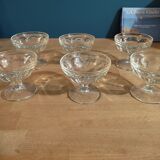 Champagne glasses dessert glass