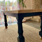 Solid wood table
