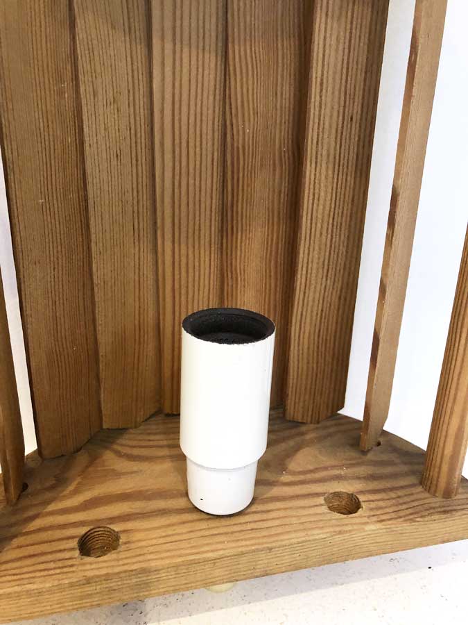 Pair of Scandinavian wooden wall lamps, 1960