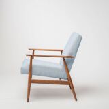 Fauteuil Lisek Mid-Century – Original vintage des années 1960 restauré par Henryk Lis