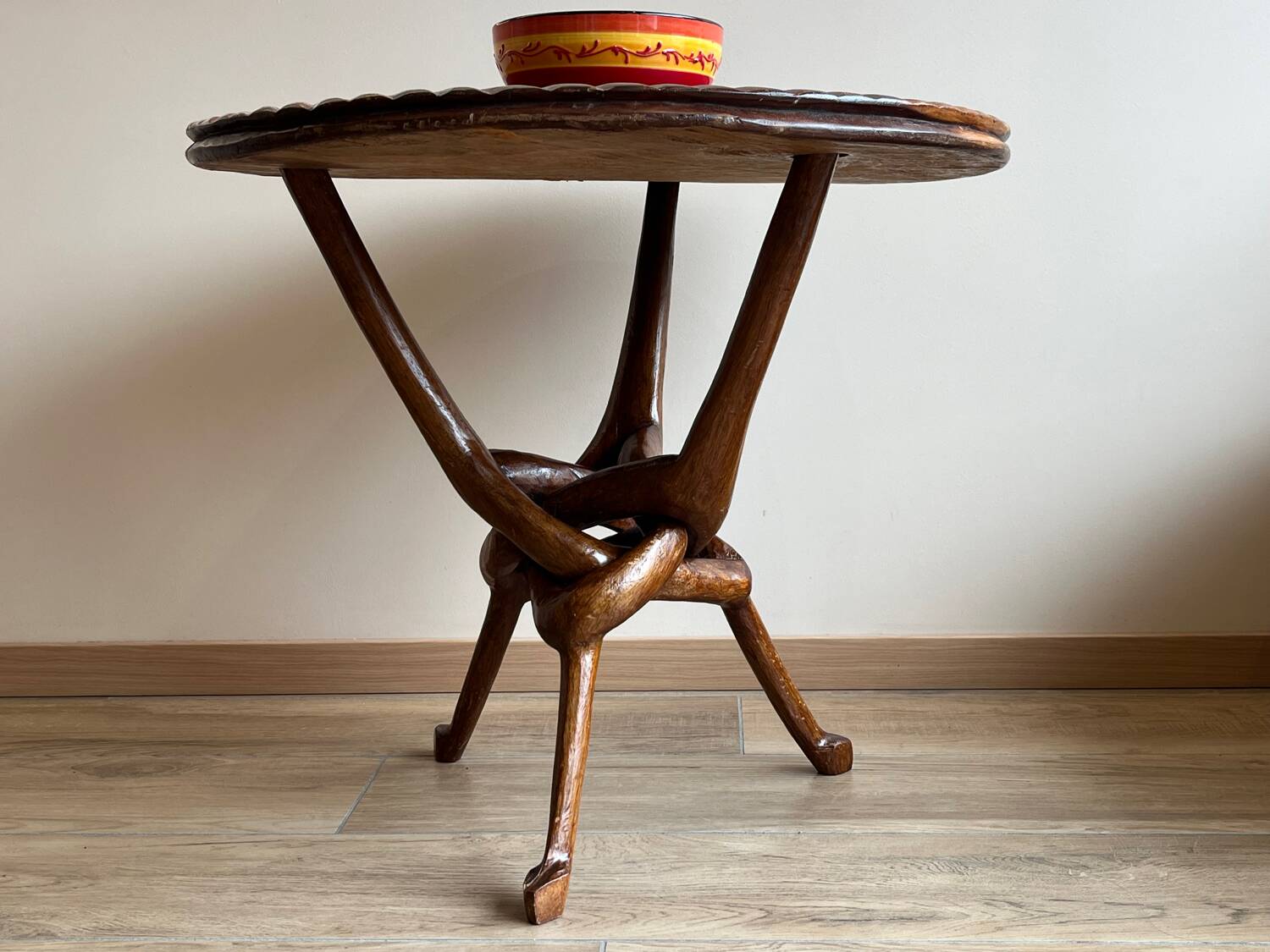 Tribal side table