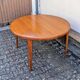 Table design scandinave en teck années 70