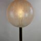 Italian floor lamp glass and brass