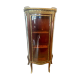 Napoleon III Showcase In Mahogany And Chiseled Bronze 20th Century