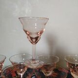 Art Deco digestive glasses
