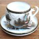 Porcelain tea set soko china temple decor