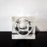 Secchiello per il ghiaccio in lucite di Alessandro Albrizzi Anni '70