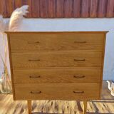Commode en bois massif
