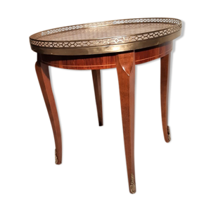 Table basse ronde d'appoint style Louis XVI