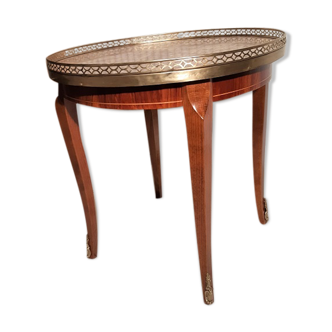 Table basse ronde d'appoint style Louis XVI