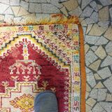 Wool prayer rug