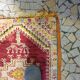 Wool prayer rug