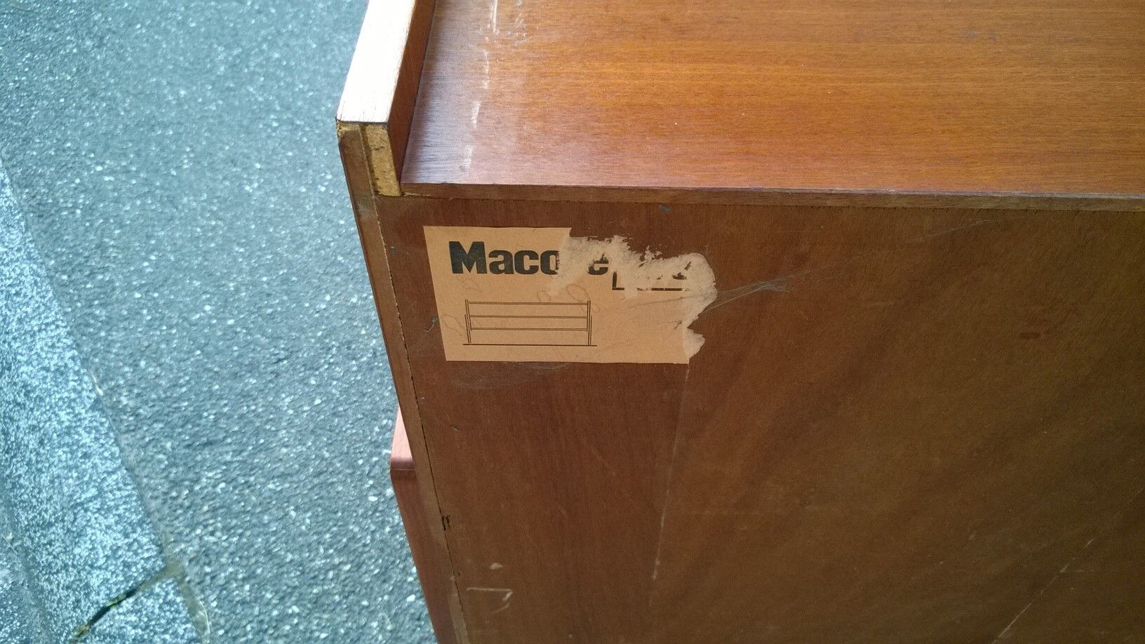 Furniture library feet compass 1960