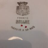 Set of plates of Opaque Porcelain from Gien