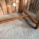 Vintage oak desk from the 1950s (renovated)