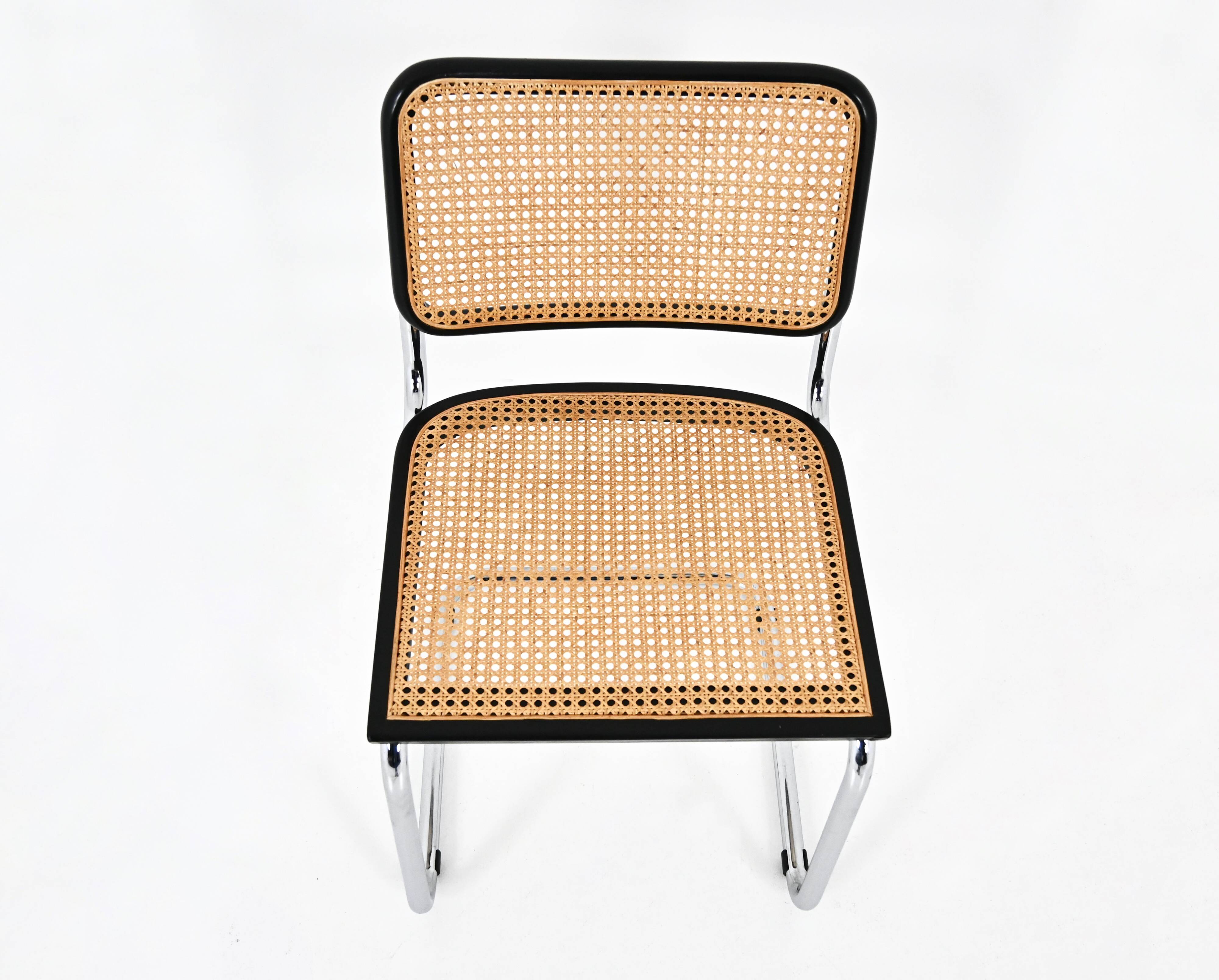 Set of 6 Dining Chairs Style B32 by Marcel Breuer