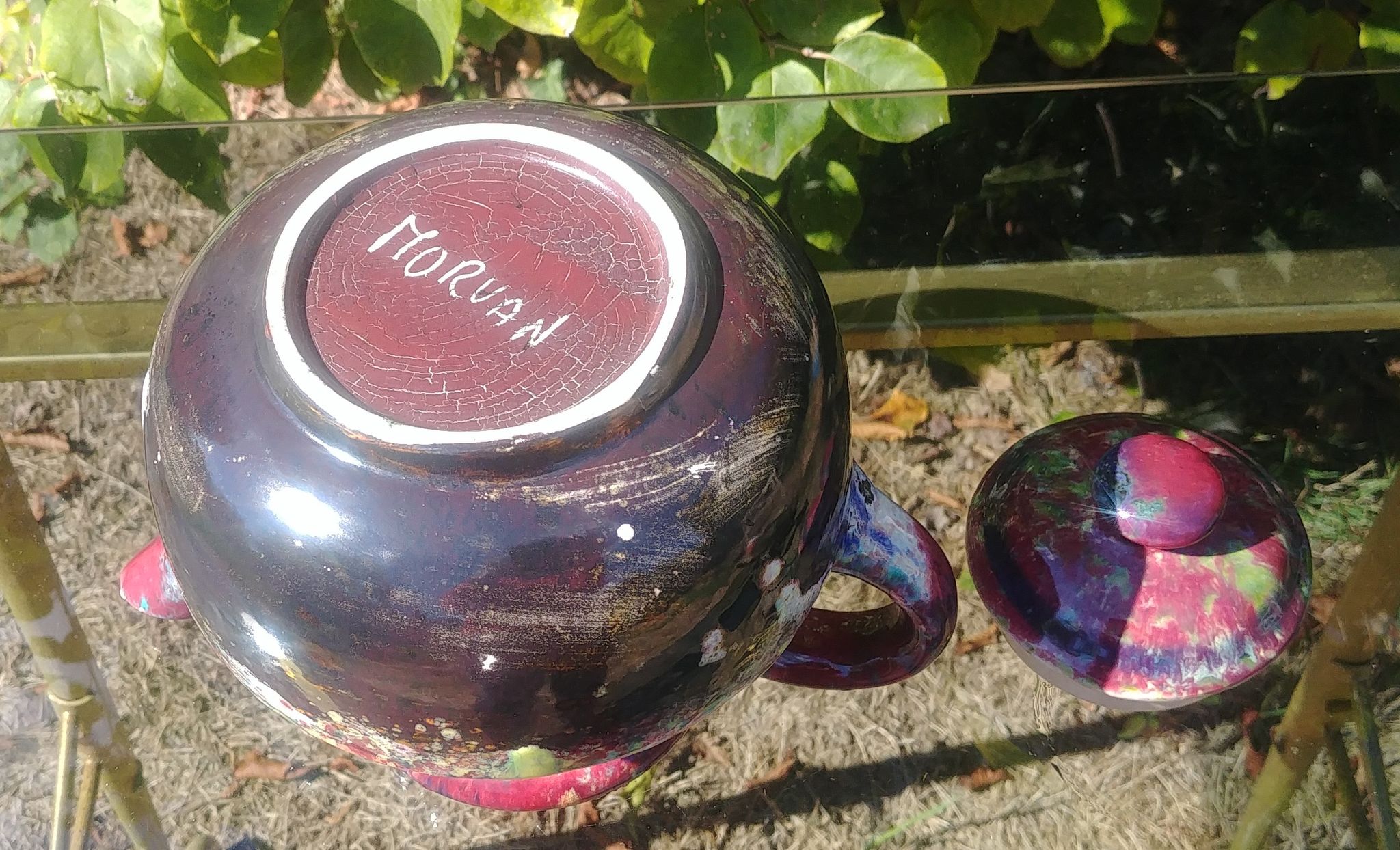 Tea maker signed Grès du Morvan years 50/60