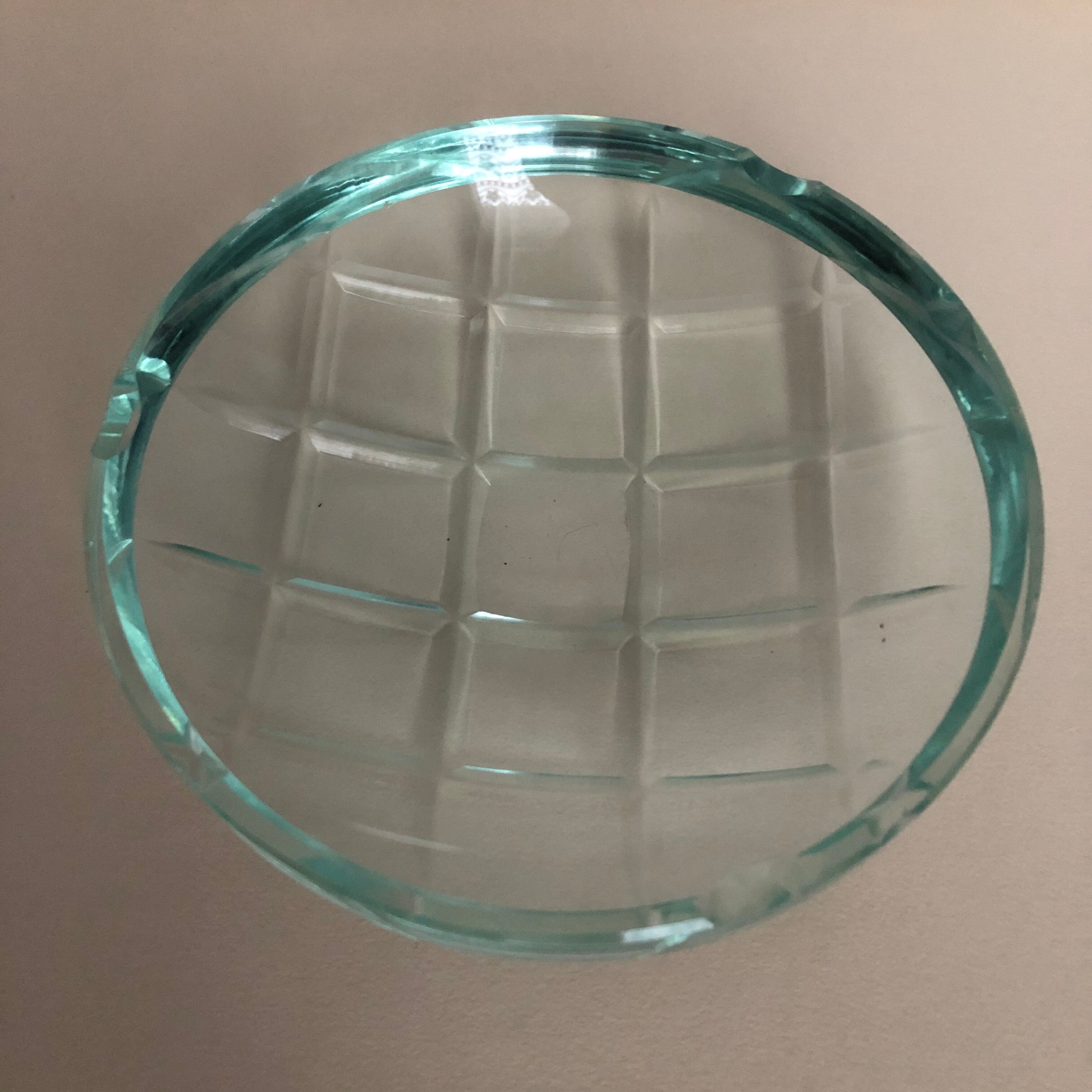 Glass ashtray