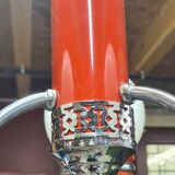 Italian opaline three-ball pendant light, targetty style, 1960s to 70s, very good condition, h70x46