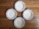 Lot de 4 assiettes creuses badonviller