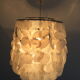 Suspension pampilles en nacre vintage