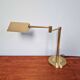Articulated brass desk lamp, Boulanger (Belgium), 1970-80