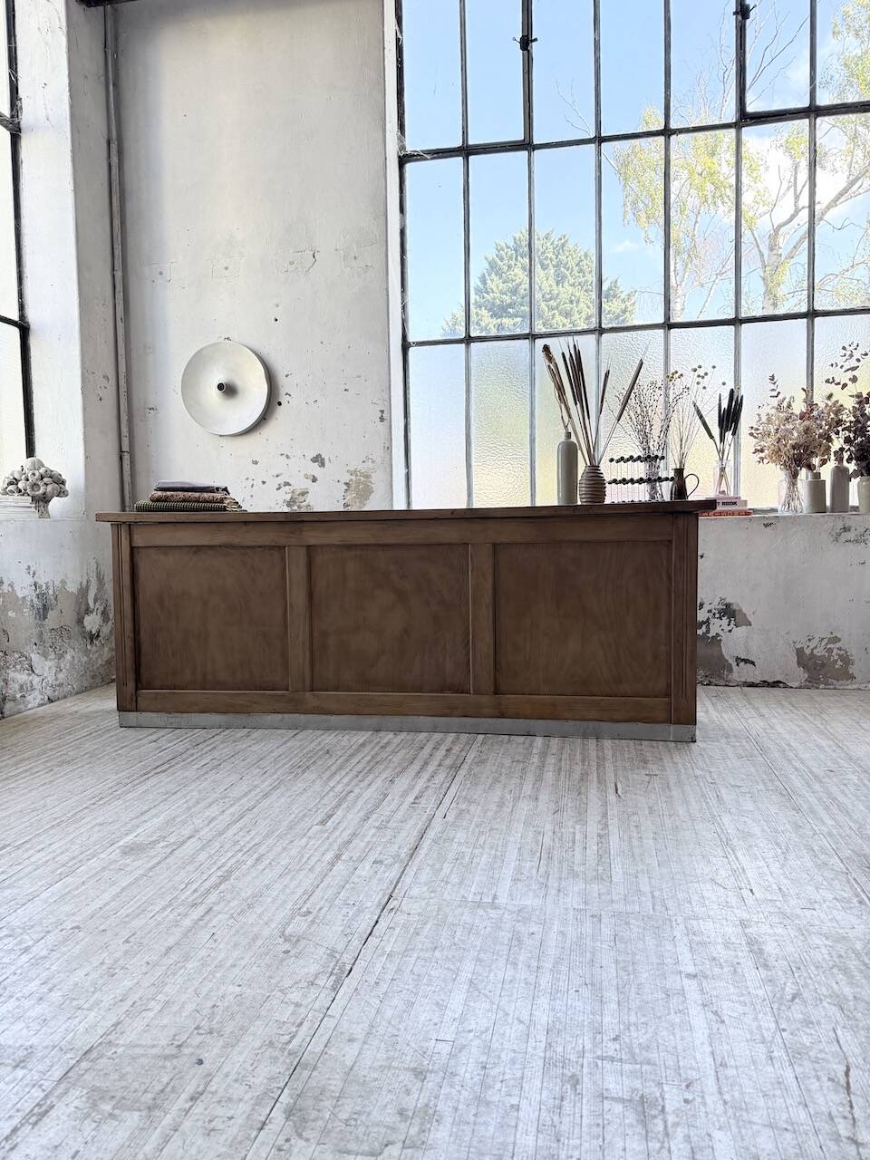 Walnut trade counter 2m5