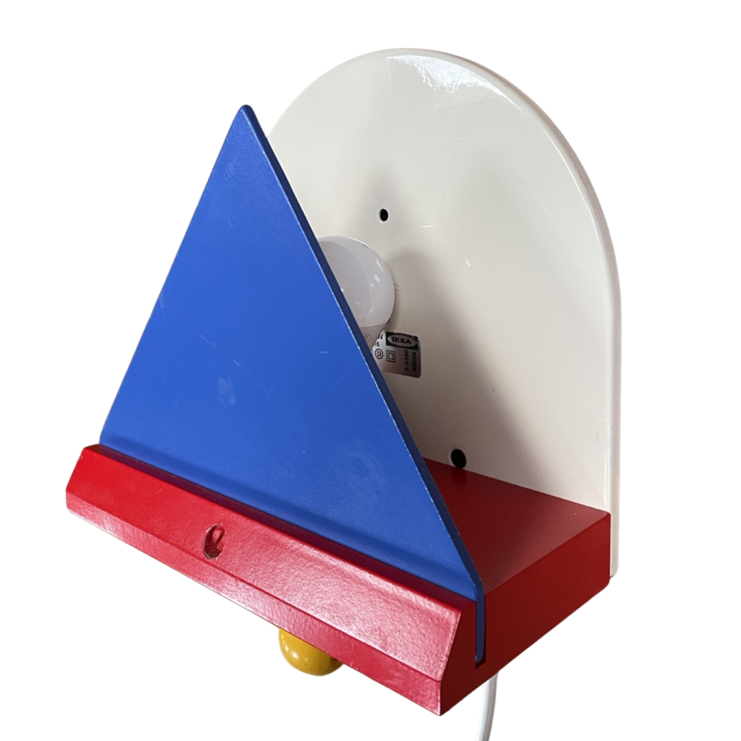 Vintage Ikea Wall Lamp Memphis Style, 1980S