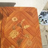 Inlaid and bronze dressing table