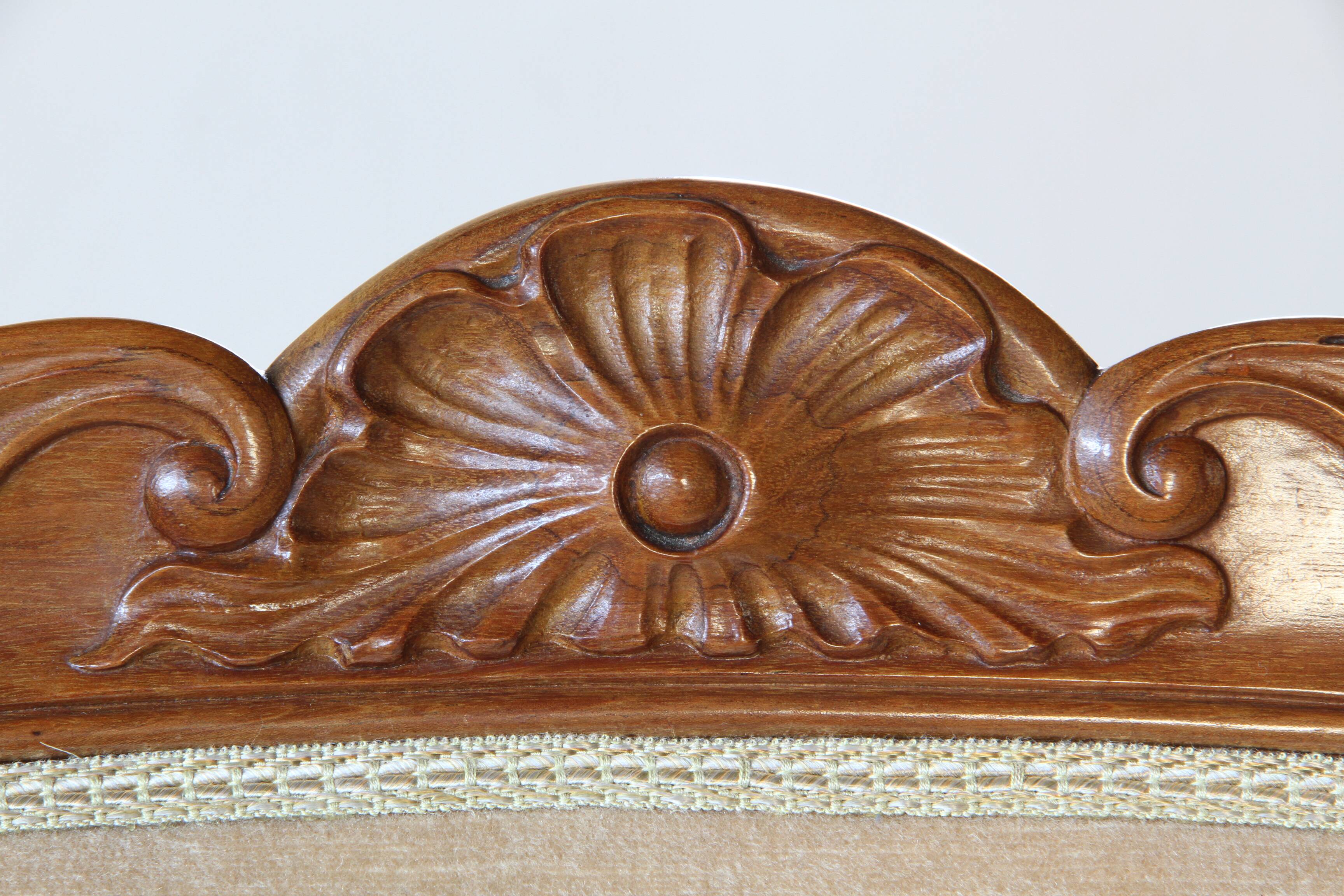 Antique Louis XV style 19th century Sofa, French