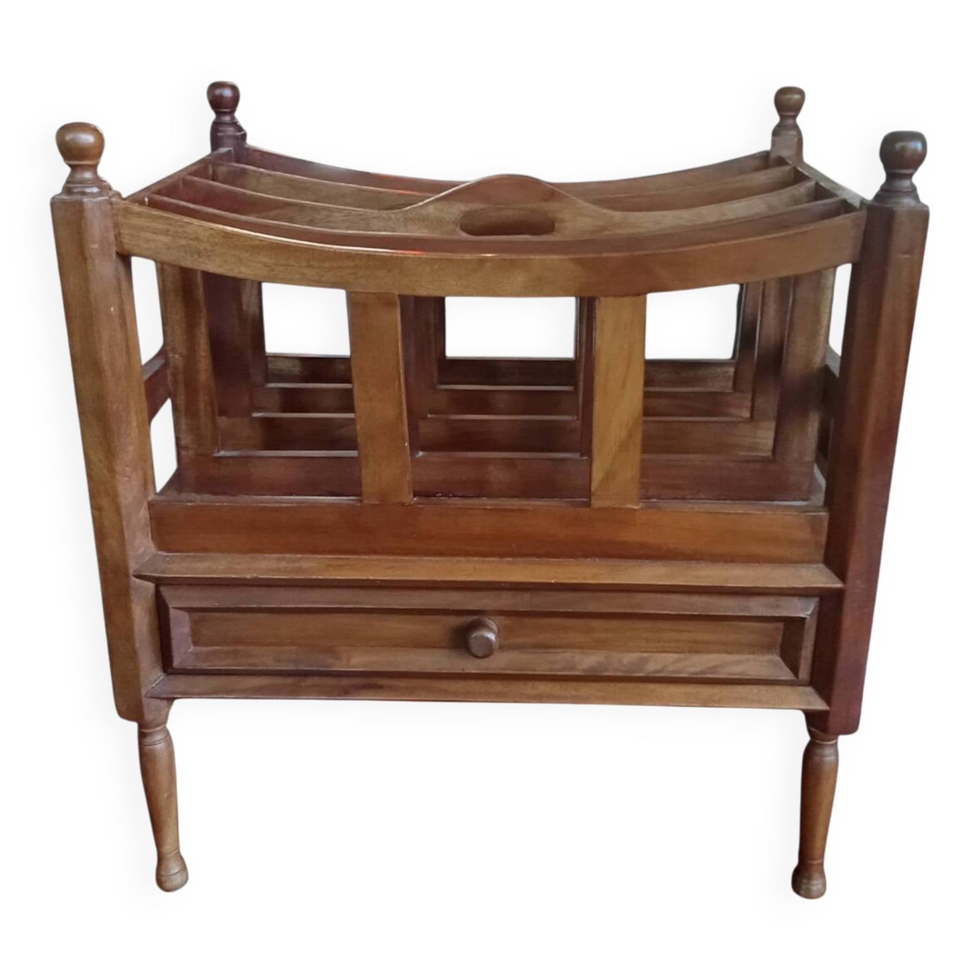 Ancien porte revue en bois
