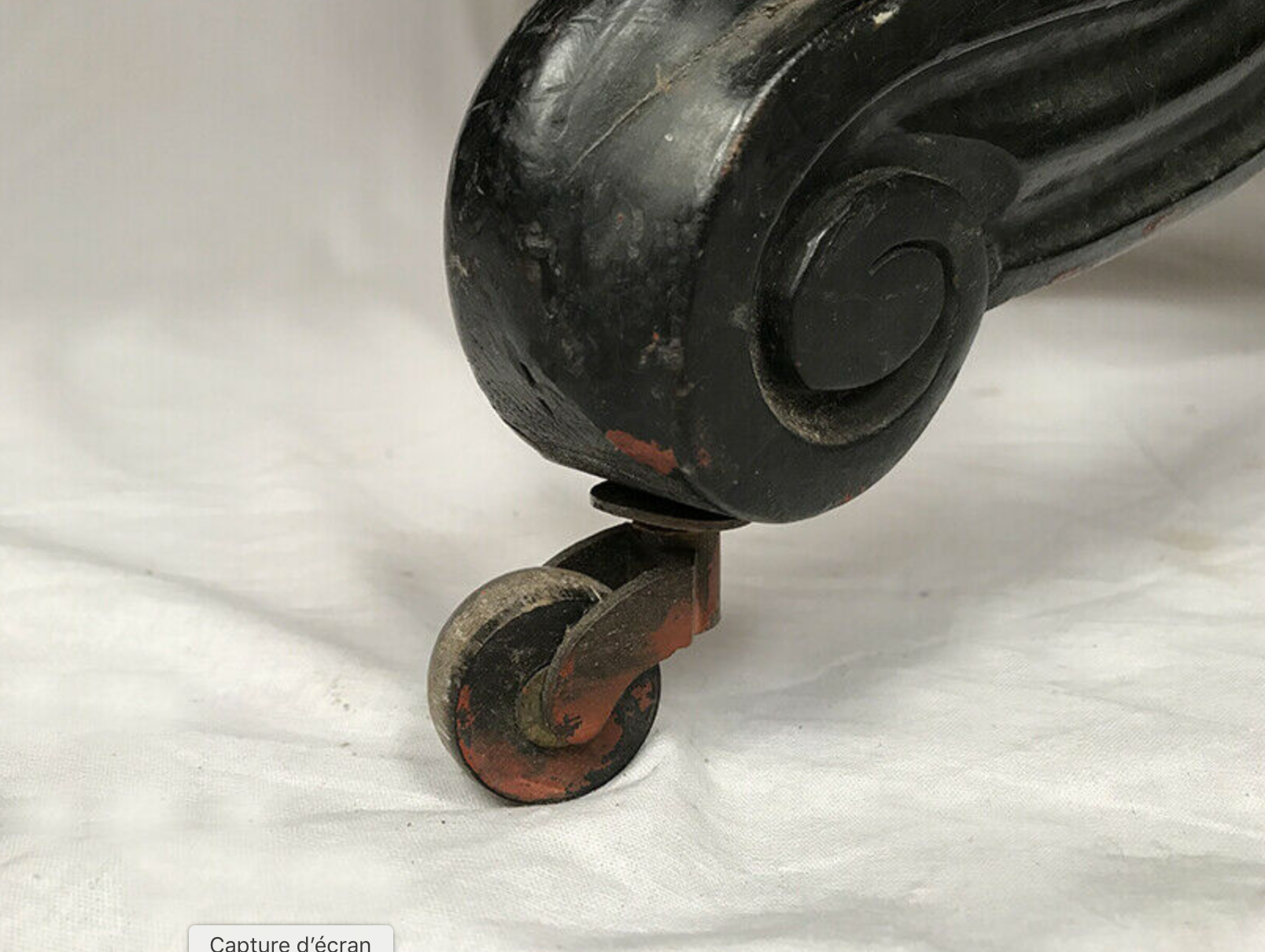 Table violonée Napoléon III