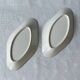 4 plats en porcelaine de Limoges Jules Vieillard XIXème